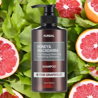 Immagine prodotto di Kundal - Shampoo al miele e macadamia (pompelmo rosa) - 500ml