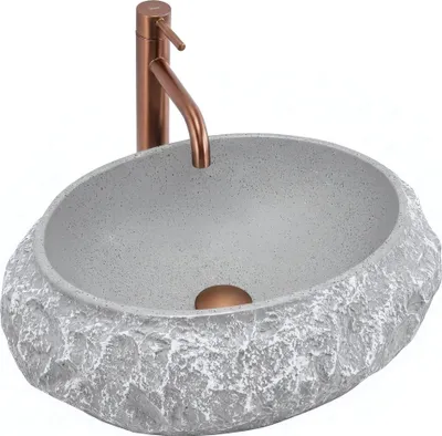 Immagine prodotto di Lavabo Da Appoggio Rea Mika Gabro Grey