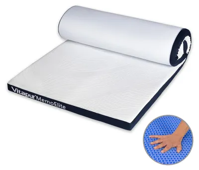 Produktbild von ​Hybrid-Matratzenauflage Vitapur MemoElite – 8 cm