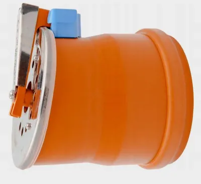 Produktbild von KG Rückstauklappe DN110 Rückstauverschluss Rohrklappe Drainage Pendelklappe