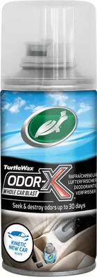 Zdjęcie produktu dla Turtle Wax 53112 Power Out Odor-X – środek do odświeżania całego wnętrza samochodu – wersja „New Car”, 100 ml