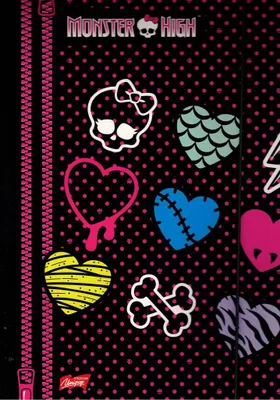 Produktbild von St. Majewski Monster High A4 Aktenordner mit Gummiband