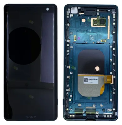 Produktbild von Sony Display LCD mit Rahmen für 1315-5028 Xperia XZ3 Reparatur Grün Ersatz Neu