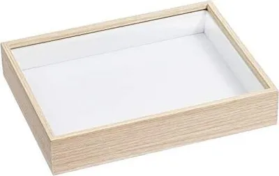 Produktbild von Deko-Rahmen 21,5x16,5x4cm (MDF) weiss