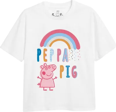 Obrázek produktu pro Prasátko Peppa - dívčí tričko TV2224 (116) (Bílá)