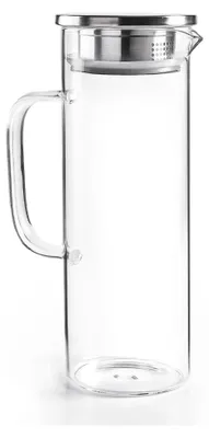 Produktbild von Ibili Karaffe, Borosilikatglas, 9x28 cm, 1,5, transparent