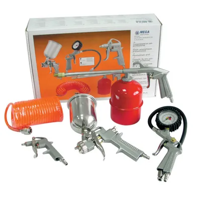 Obrázek produktu pro Mega 148002Q1 Pistole kompresorové set 5 ks
