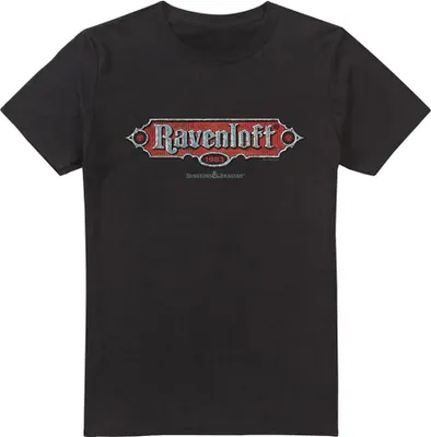 Obrázek produktu pro Dungeons & Dragons - Pánské tričko "Ravenloft" TV5001 (5XL) (Černá)