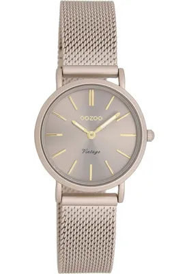 Produktbild von Oozoo Armbanduhr braun Metall Vintage Series Damen Analog-Quarzuhr UOC20339