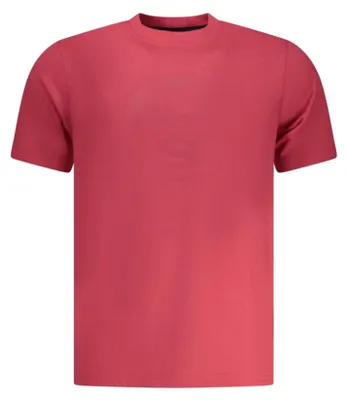 Produktbild von Herren Kurzarm T-Shirt Rot mit Rundhalsausschnitt & Print-Design
