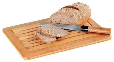 Produktbild von KESPER Brot Schneidebrett, Bambus 42 x 28 x 2 cm 58105