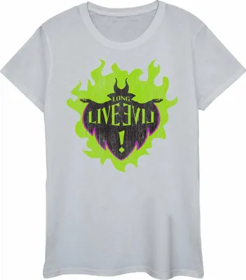 Produktbild von Disney - "The Descendants Long Live" T-Shirt für Damen BI48078 (S) (Grau)