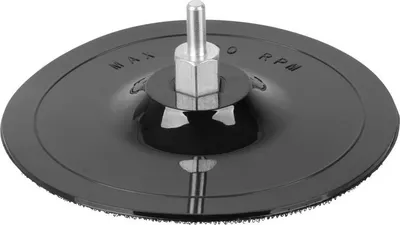 Obrázok produktu pre Strend Pro F0194N 125 mm, držiak brúsneho papiera, so stopkou, suchý zips