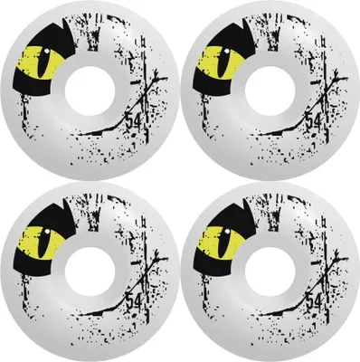 Image de MOREBOARDS Roues MB 54 mm Blanc54 54