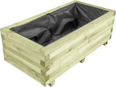 Produktbild von Pflanzkasten Oskar 100 x 50 cm mit Wurzeltuch