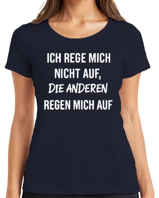 Immagine prodotto di Non sono arrabbiata per le altre maglietta da donna dell'ufficio sarcasticamente infastidita, Navy, XL