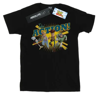 Produktbild von Disney - "Toy Story 4 Takin' Action" T-Shirt für Herren BI48501 (XL) (Schwarz)