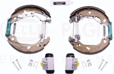 Produktbild von HELLA Bremsensatz Trommelbremse Hinten für FIAT PUNTO (188) 8DB 355 004-761