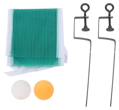 Obrázok produktu pre Regail Prenosná detská sieť na stolný tenis a sada stĺpikov, mini sieťová loptička