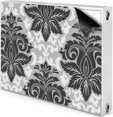 Obrázek produktu pro Magnetický kryt radiátoru Kryt radiátoru 100x60 cm - šedý vzor