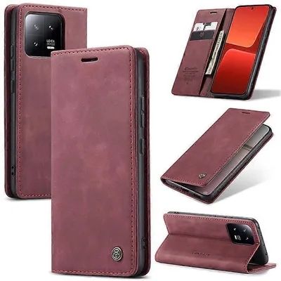 Produktbild von Caseme Handyhülle für Xiaomi Xiaomi 13 5G Karmesinrot