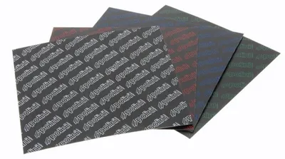 Image de Plaquettes de frein en carbone jaune Polini, dimensions 110 x 110 mm, épaisseur 0,25 mm, pour Yamaha Aerox 50 Cat