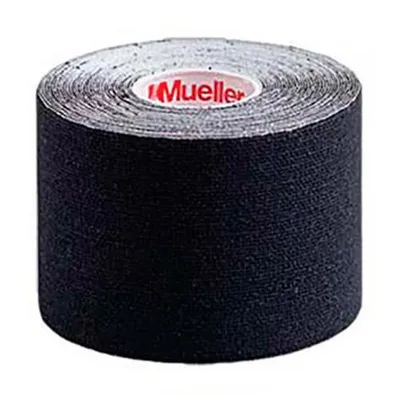 Zdjęcie produktu dla Kinesiology Tape Mueller bawełniana, oddychająca 5 cm x 5 m czarna