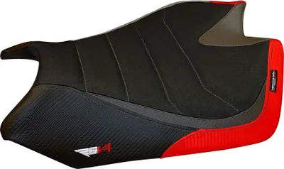Image de Housse de siège Barrie Special Color Ultragrip 5GRR avec logo pour APRILIA rsv4