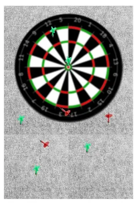 Productafbeelding van Dartboard Wandbeschermer van Vilt voor Dartliefhebbers