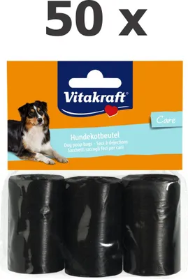 Produktbild von Vitakraft - Hundekotbeutel Nachfüller - 50 Packungen