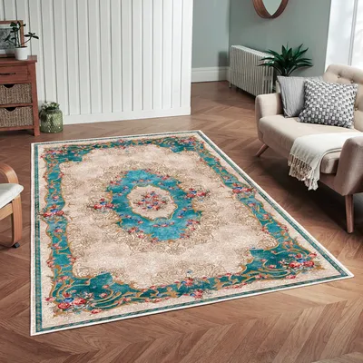 Produktbild von Conceptum Hypnose, Woobtny0206, Teppichböden, Creme, Baumwolle, 160 x 230 cm