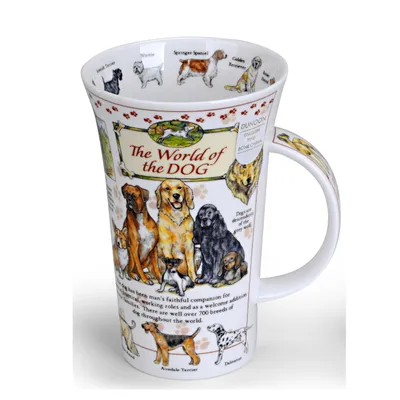 Produktbild von Dunoon Becher 'World of Dog' Kaffeetasse Teetasse