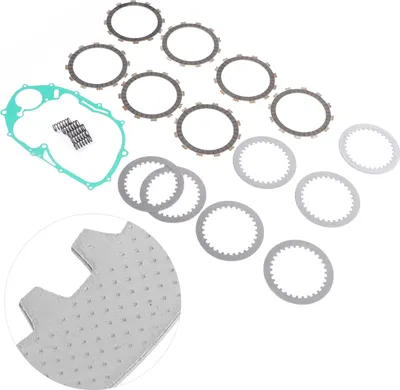 Produktbild von Kupplungsscheibensatz 3B6-W001G-00-00 Ersatz passend für Yamaha V Star 650 XVS650 XVS650A
