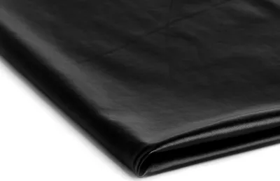 Obrázok produktu pre Lame látka, fóliová látka, látka s kovovým leskom, čierna polomatná 50x150 cm