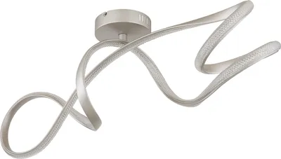 Produktbild von Globo Lighting Deckenleuchte Metall Nickel matt, LED
