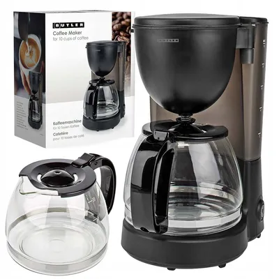 Zdjęcie produktu dla Ekspres do kawy PRZELEWOWY z filtrem Butler 750W 1,25L szklany dzbanek