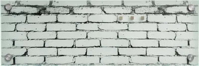 Produktbild von Design-Glas-Memoboard Brick 20x60 cm