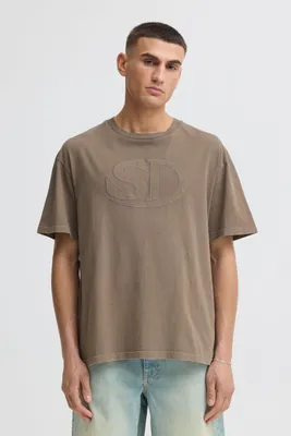 Produktbild von !Solid SDUncaster Herren T-Shirt Kurzarm Shirt 100% Baumwolle Box Fit