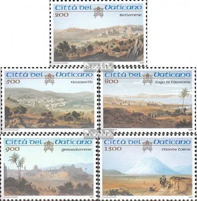 Produktbild von Briefmarken Vatikanstadt 1999 Mi 1284-1288 (kompl.Ausg.) gestempelt Heilige Stätten