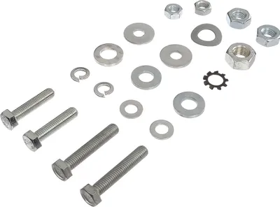 Produktbild von Set: Sechskantschrauben für Schwingenträger, Kotflügel vorn, Federbeine Simson Schwalbe KR51, Spatz SR4-1, Star, SR4-2, Sperber SR4-3, Habicht SR4-4