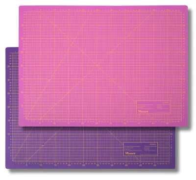 Schneidmatte A2 45x60cm lila-rosa selbstheilend 3-lagig