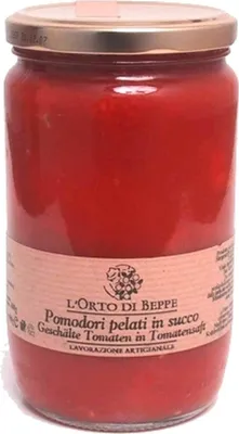 Produktbild von Geschälte Tomaten Pomodori Pelati 580 ml. - L'Orto di Beppe