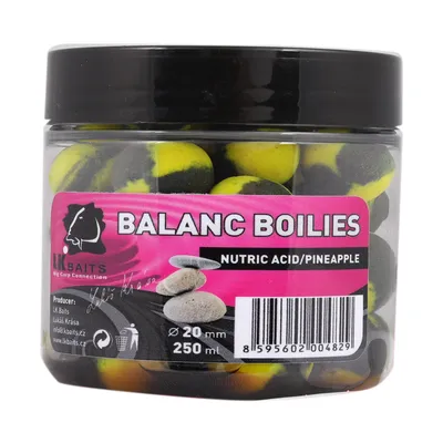 Obrázek produktu pro LK Baits Balanc Boilies 20mm 250ml Příchuť: Nutric Acid/Pineapple