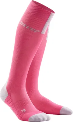 Produktbild von CEP WP40GX Compression Knee High Socks 3.0 Rose/Light Grey II Laufsocken