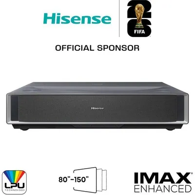 Obrázok produktu pre Projektor – HISENSE – PT1SE – 4K UHD – ultra krátka projekčná vzdialenosť – trojitý laserový systém – 2300 ANSI lúmenov