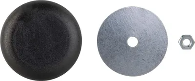 Produktbild von Antennenabdeckkappe, Ø 40 mm, schwarz