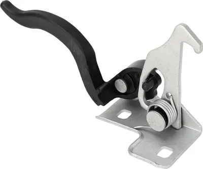 Image de Verrouillage du couvercle du moteur Remplacement pour X5 SERIE E53 1999-2006 51238402552 Crochet de sécurité pour couvercle de capot