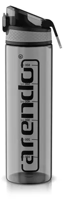 Image de Bouteille d'eau Arendo, Bouteille d'eau sport 700 ml, Bouteille sport, verrouillable, lavable au lave-vaisselle, sans BPA, anti-fuite, fermeture en un clic, échelle de quantité, bouteille