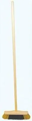 Image de Balai 28 cm avec bâton en bois 120 cm