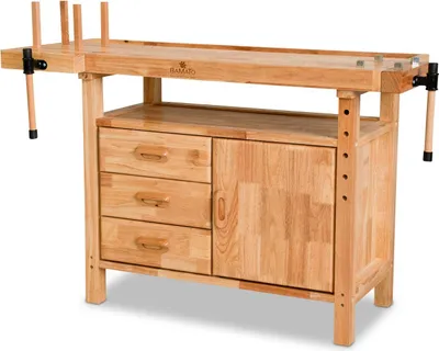 Produktbild von BAMATO Hobelbank WORK-1380 aus Massivholz